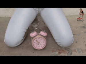 Alarm Clock under Sneakers