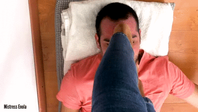 MY SOLES vs YOUR NOSE - My most Extreme face trampling , nose flattening and crushing, with flats and barefoot