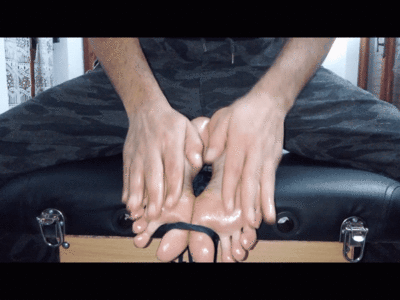 Tickling Feet Tied