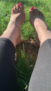 Sunny Afternoon and Toes in the Grass
