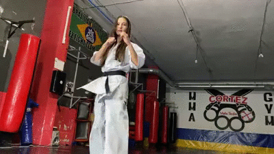 Sophia - karate teacher