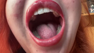 tongue and mouth fetish