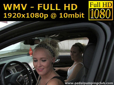 0027 - 2 Schwestern genießen Pedalpumping (WMV, FULL HD, 1920x1080 Pixel)