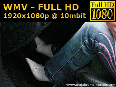 0008 - Gioia tritt die Pedale mit High Heel Stiefeln (WMV, FULL HD, 1920x1080 Pixel)