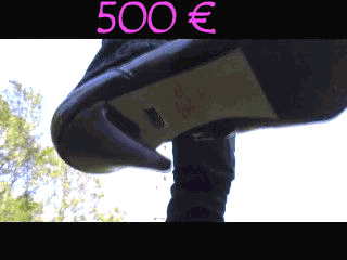 500€ Geldübergabe