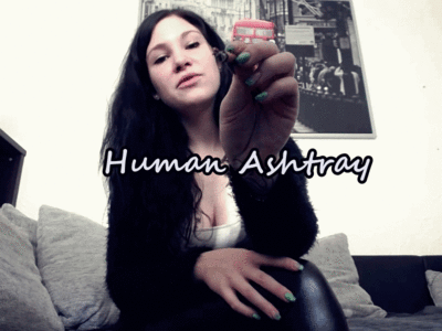You little Loser are my Ashtray!